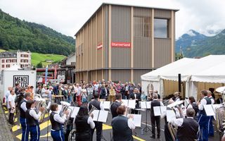 Einweihung Tourismusdrehscheibe