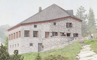 Rendering neue Doldenhornhütte