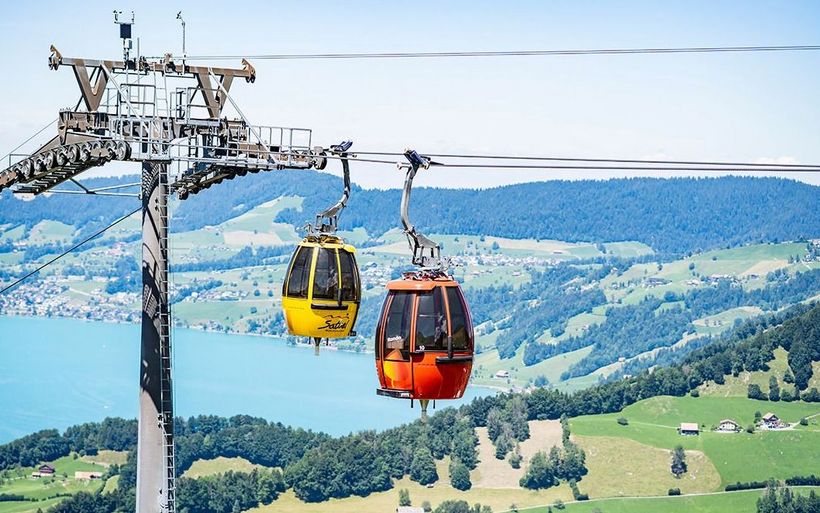 Gondelbahn Sattel-Hochstucki