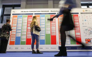 ITB Berlin Programmwand