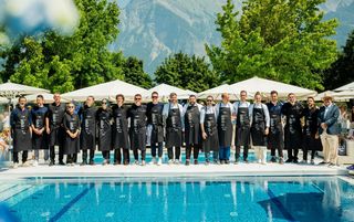 Das Lineup mit allen Spitzenöchen an der Gault Millau Garden Party