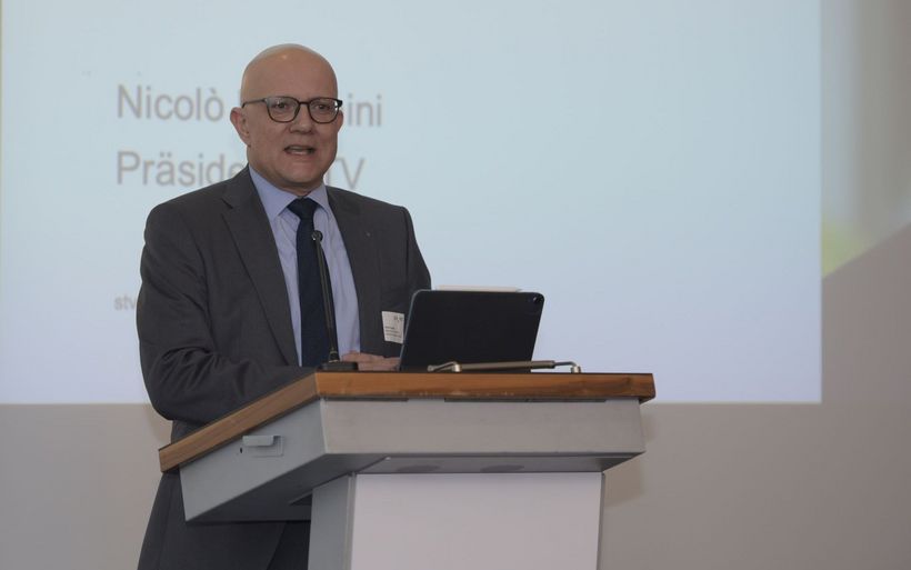 STV-Präsident Nicolo Paganini