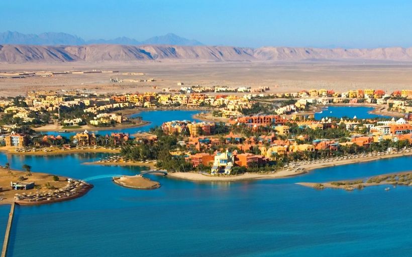 Das «Sheraton Miramar» ist ein weitläufiges ägyptisches Lagunenresort.