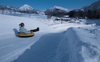 snowtubing Leysin