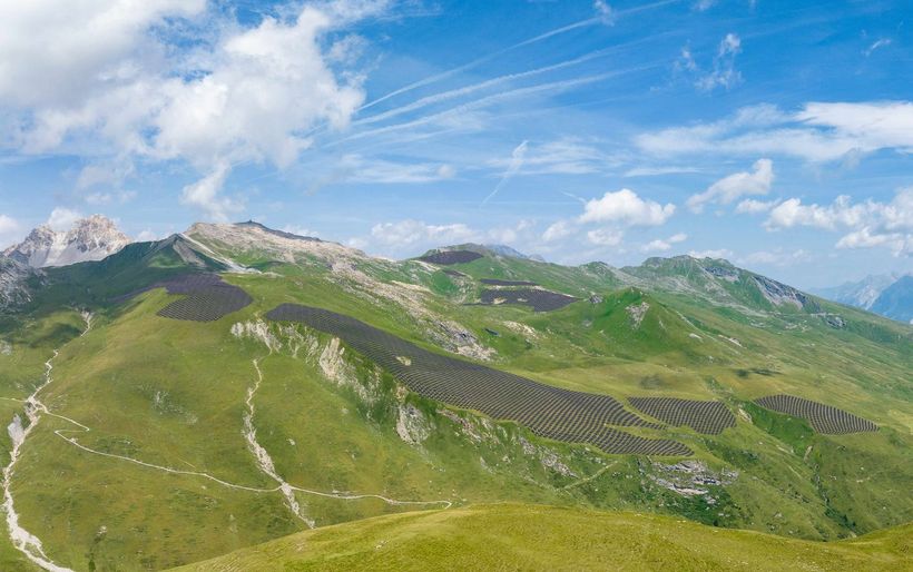 Visualisierung des Nadro-Solar-Projekts