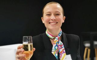 Diane Blanch pendant son concours