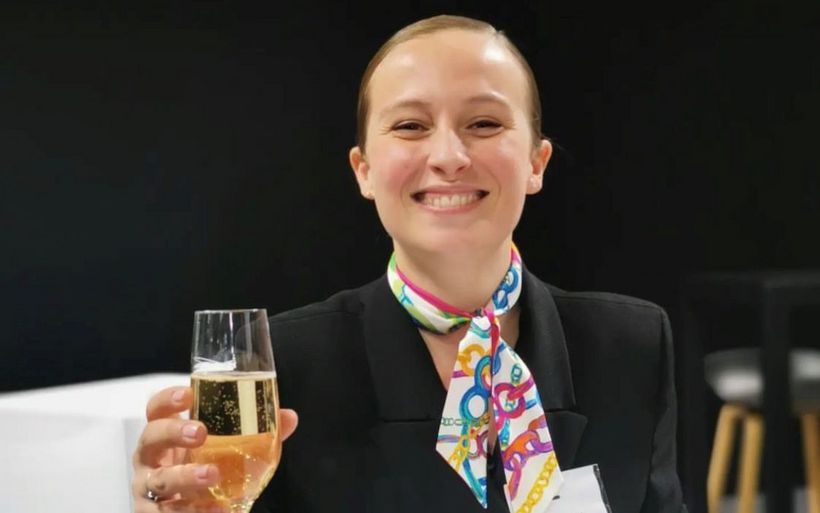 Diane Blanch pendant son concours