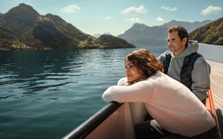 Halle Berry und Roger Federer