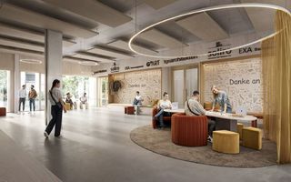 Visualisierung Empfangshalle