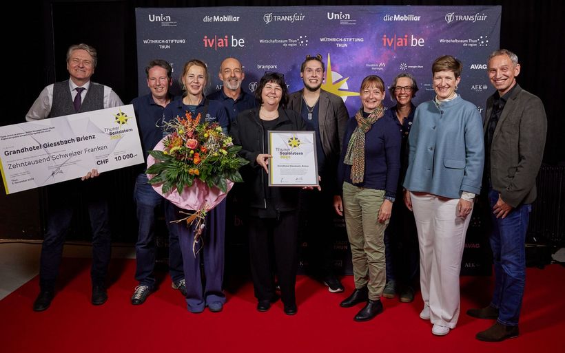 Gruppenbild Sieger Grandhotel Giessbach