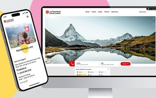 Mockup neue Website STC