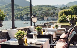 Terasse des Hotel Eden Roc Ascona