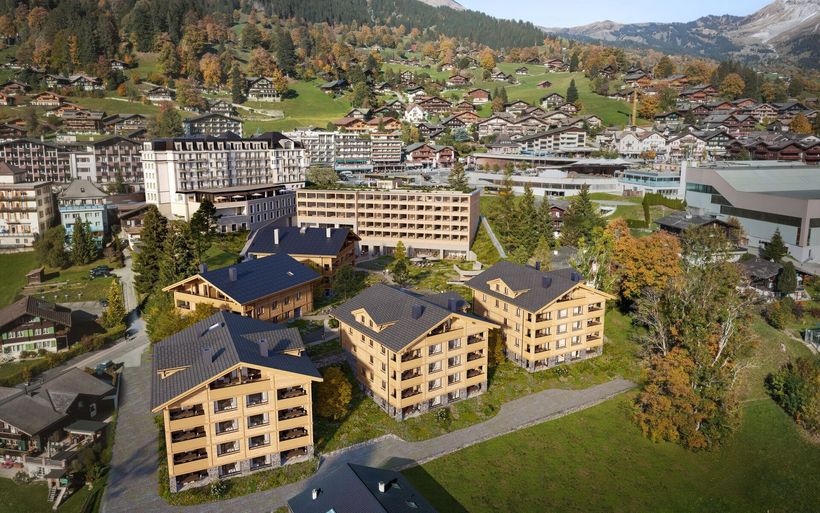 Visualisierung Regina Areal Grindelwald