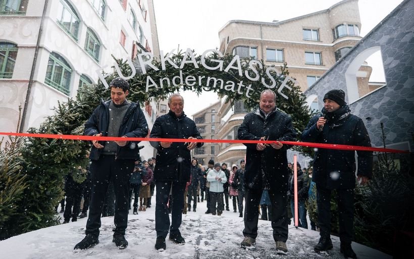 Eröffnungsfeier der Furkagasse