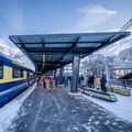 Eröffnung des Bahnhof Grindelwald