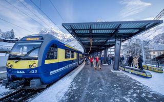 Eröffnung des Bahnhof Grindelwald