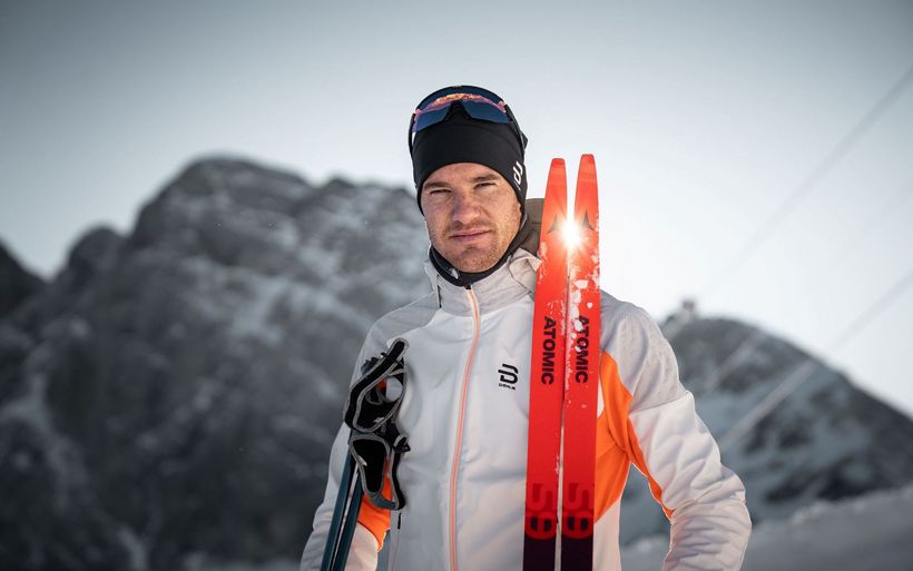 Le skieur de fond champion olympique