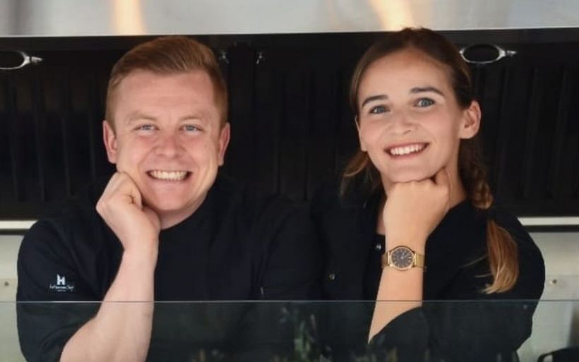 Stephani Bohren und Dominik Kradolfer