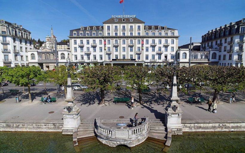 Schweizerhof Luzern Aussenansicht