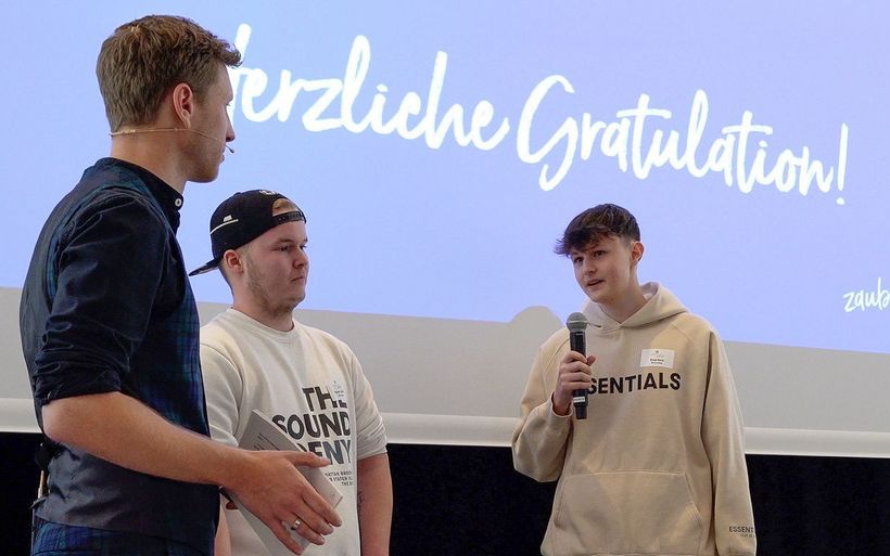 Die Lernenden des Wellnesshotels Stoss