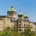 Aussenansicht auf das Bundeshaus Bern