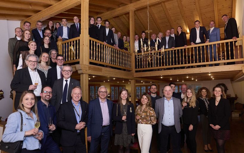 Die Teilnehmenden des Delegationsmeetings in Kandersteg.