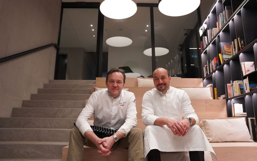 Emmanuel Renaut et Alessandro Cannata