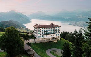 Aussenansicht der Villa Honegg