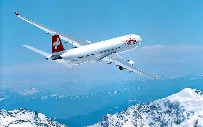 Flugzeug, das fliegt