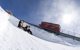 Schlitteln Muottas Muragl