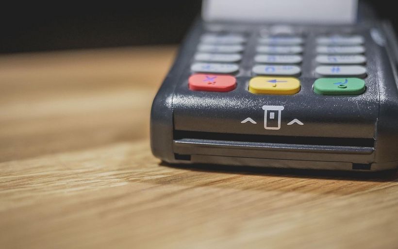 Zahlungsterminal für Kartenzahlung