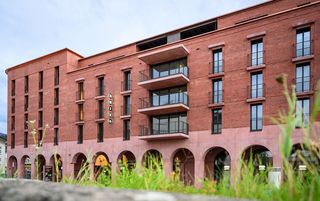 Aussenansicht des Hotel Brix