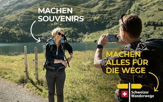 «Alles für die Wanderwege» Kampagne