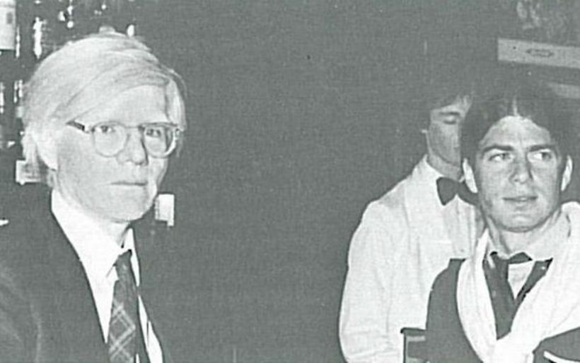 deux grands artiste au bar du Richemond